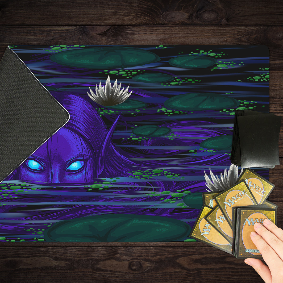 Water Nymph Playmat - Premium Playmat from Inked Gaming - Just $34.99! Shop now at Game Crave Tournament Store
