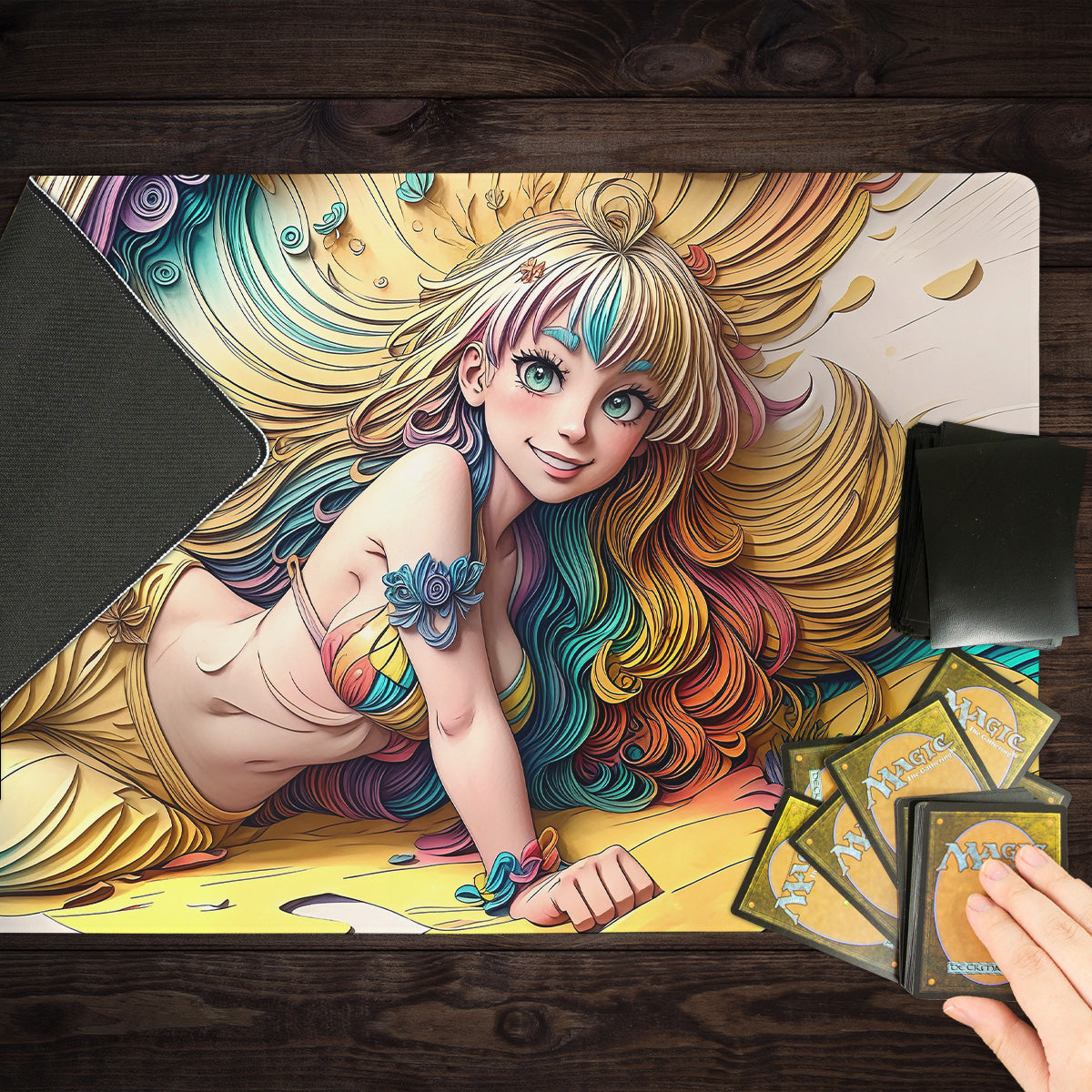 Sunshine, Summer Fun Playmat - Premium Playmat from Inked Gaming - Just $34.99! Shop now at Game Crave Tournament Store