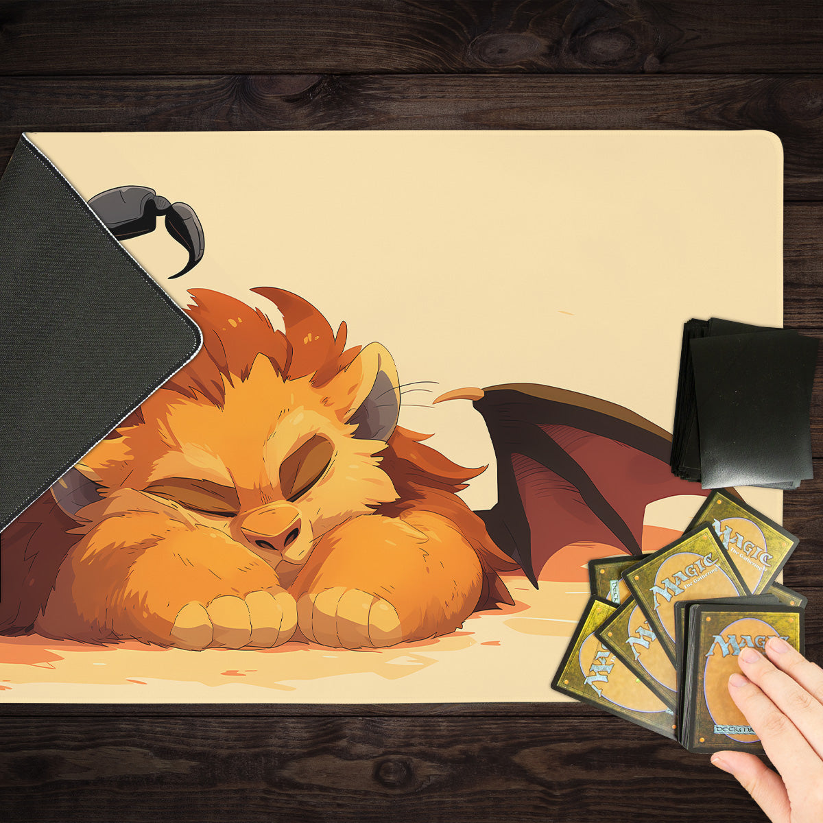 The Wyvern Cub Playmat - Premium Playmat from Inked Gaming - Just $34.99! Shop now at Game Crave Tournament Store
