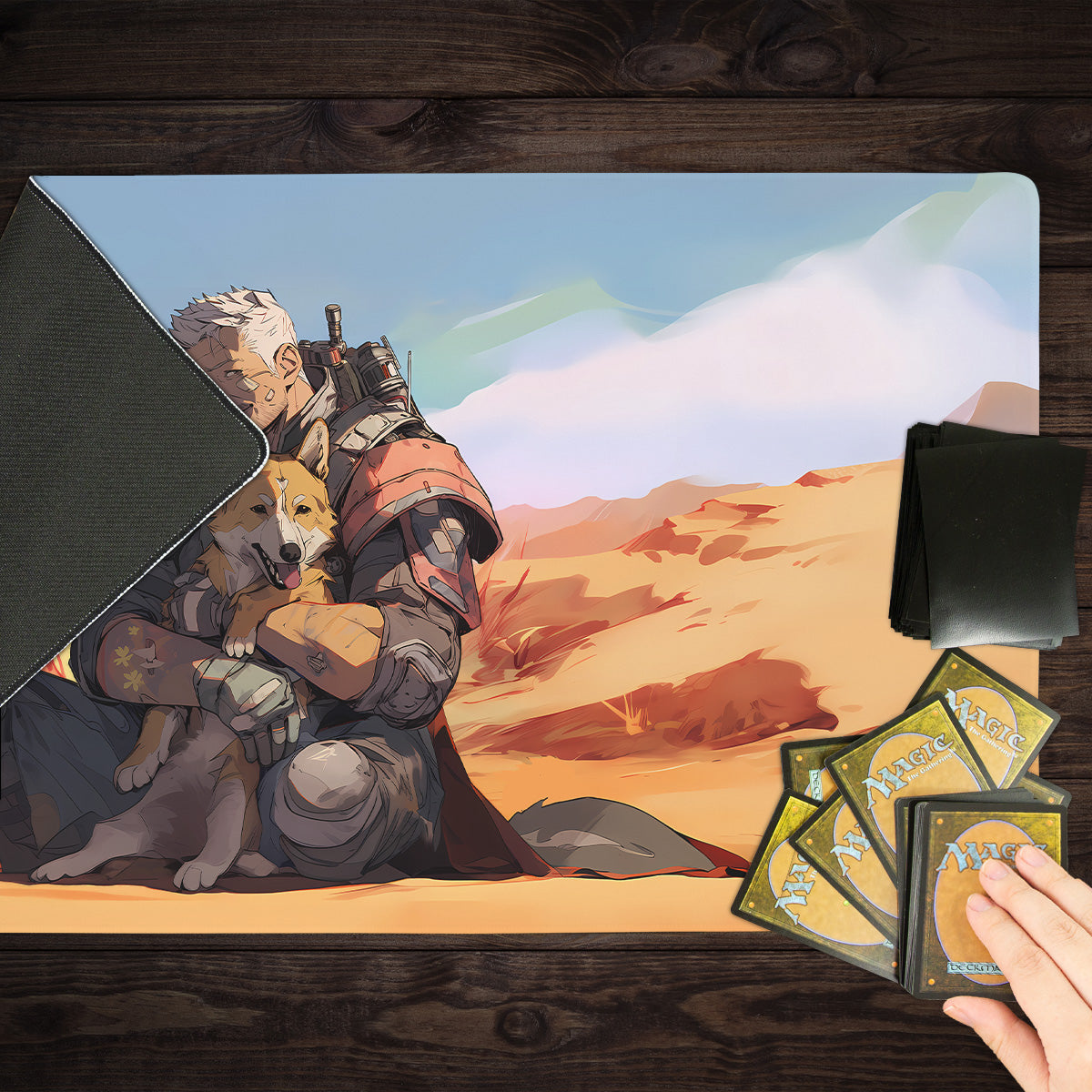 Wasteland Wanderers Playmat - Premium Playmat from Inked Gaming - Just $34.99! Shop now at Game Crave Tournament Store