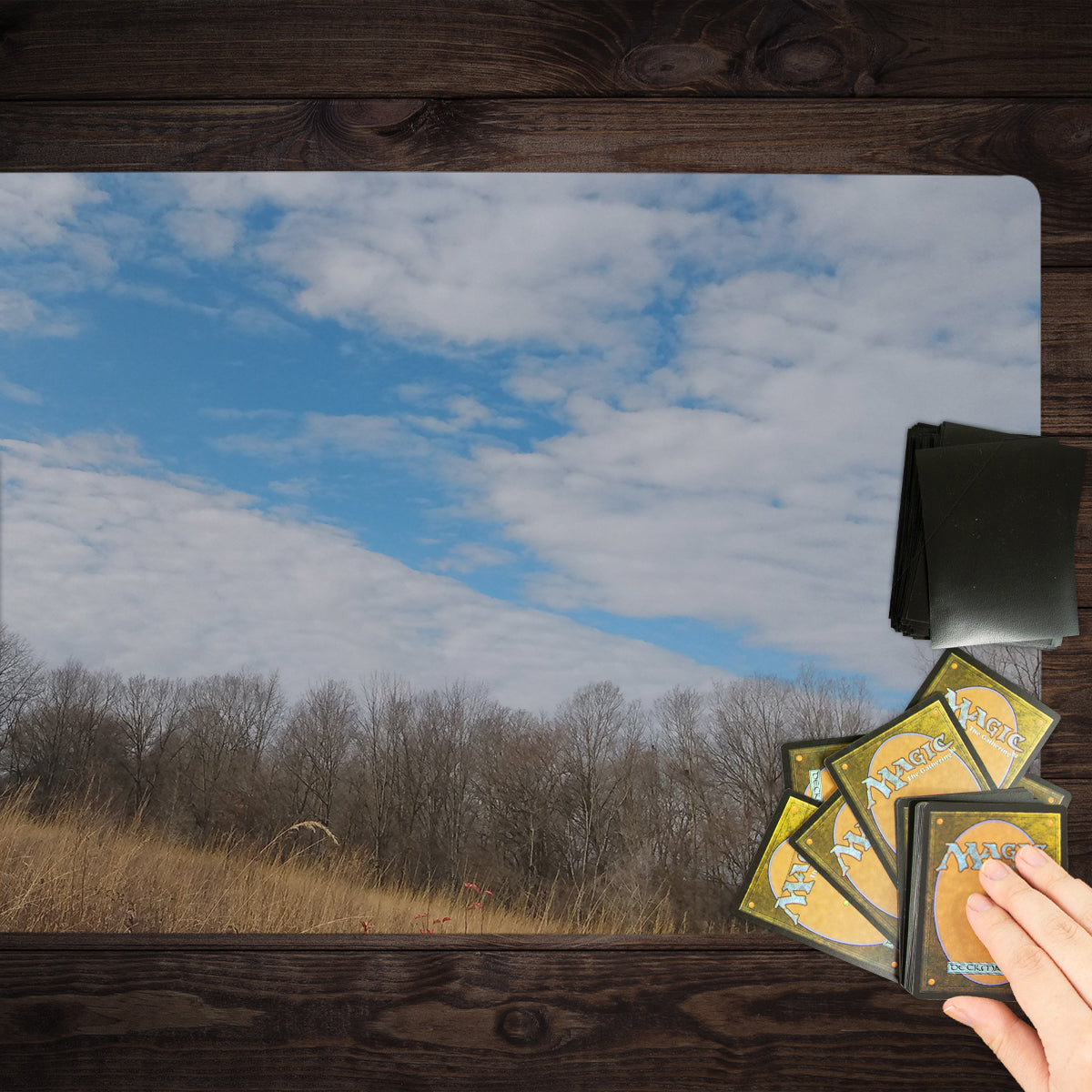 Sky Plains Playmat - Premium Playmat from Inked Gaming - Just $34.99! Shop now at Game Crave Tournament Store