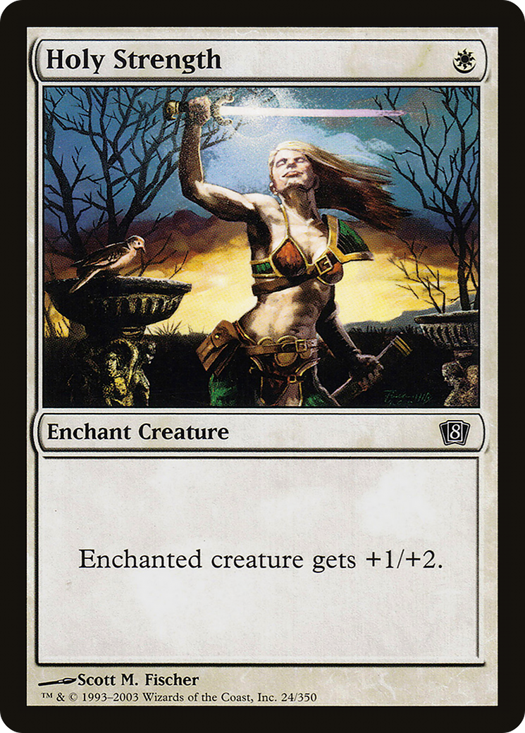 Holy Strength (8ED-24★) - 8th Edition Foil