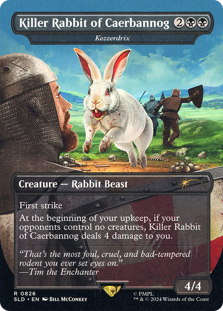 Kezzerdrix (SLD-826) - Secret Lair Drop / Killer Rabbit of Caerbannog Foil - Premium MTG Single from Wizards of the Coast - Just $5.01! Shop now at Game Crave Tournament Store