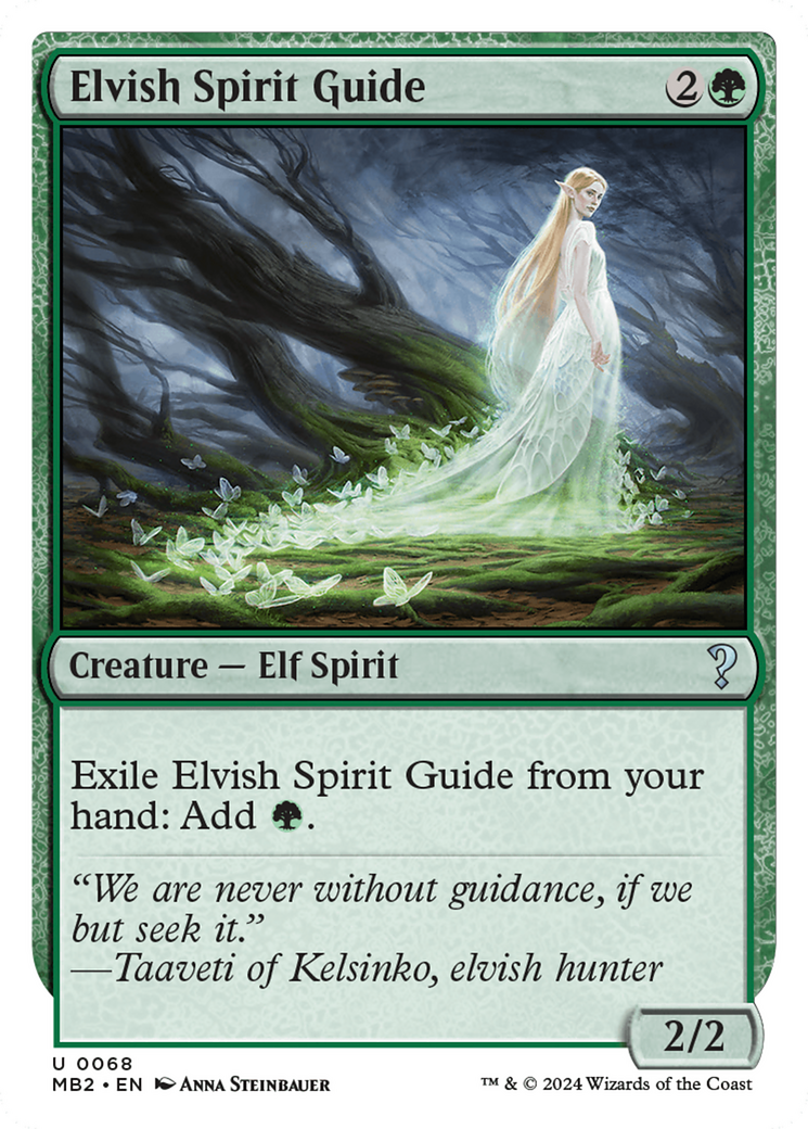 Elvish Spirit Guide (MB2-068) - Mystery Booster 2 - Premium MTG Single from Wizards of the Coast - Just $1.05! Shop now at Game Crave Tournament Store
