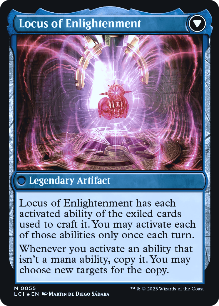 The Enigma Jewel // Locus of Enlightenment (PLCI-55S) - The Lost Caverns of Ixalan Promos Foil - Premium MTG Single from Wizards of the Coast - Just $0! Shop now at Game Crave Tournament Store