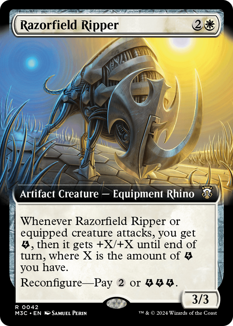 Razorfield Ripper (M3C-042) - Modern Horizons 3 Commander: (Extended Art) Foil - Premium MTG Single from Wizards of the Coast - Just $0.25! Shop now at Game Crave Tournament Store