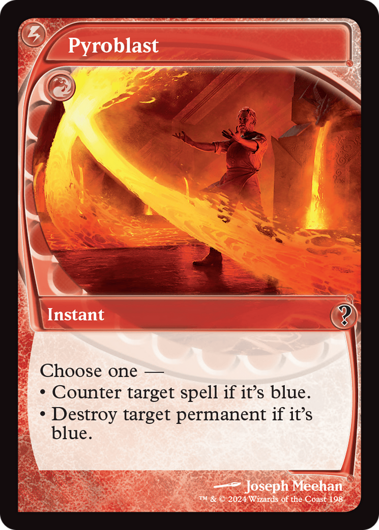 Pyroblast (MB2-198) - Mystery Booster 2 - Premium MTG Single from Wizards of the Coast - Just $4.77! Shop now at Game Crave Tournament Store