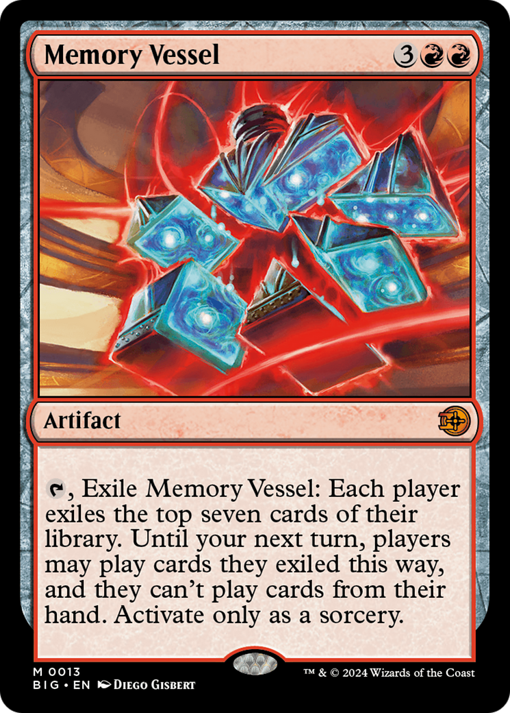 Memory Vessel (BIG-013) - The Big Score Foil - Premium MTG Single from Wizards of the Coast - Just $0.36! Shop now at Game Crave Tournament Store