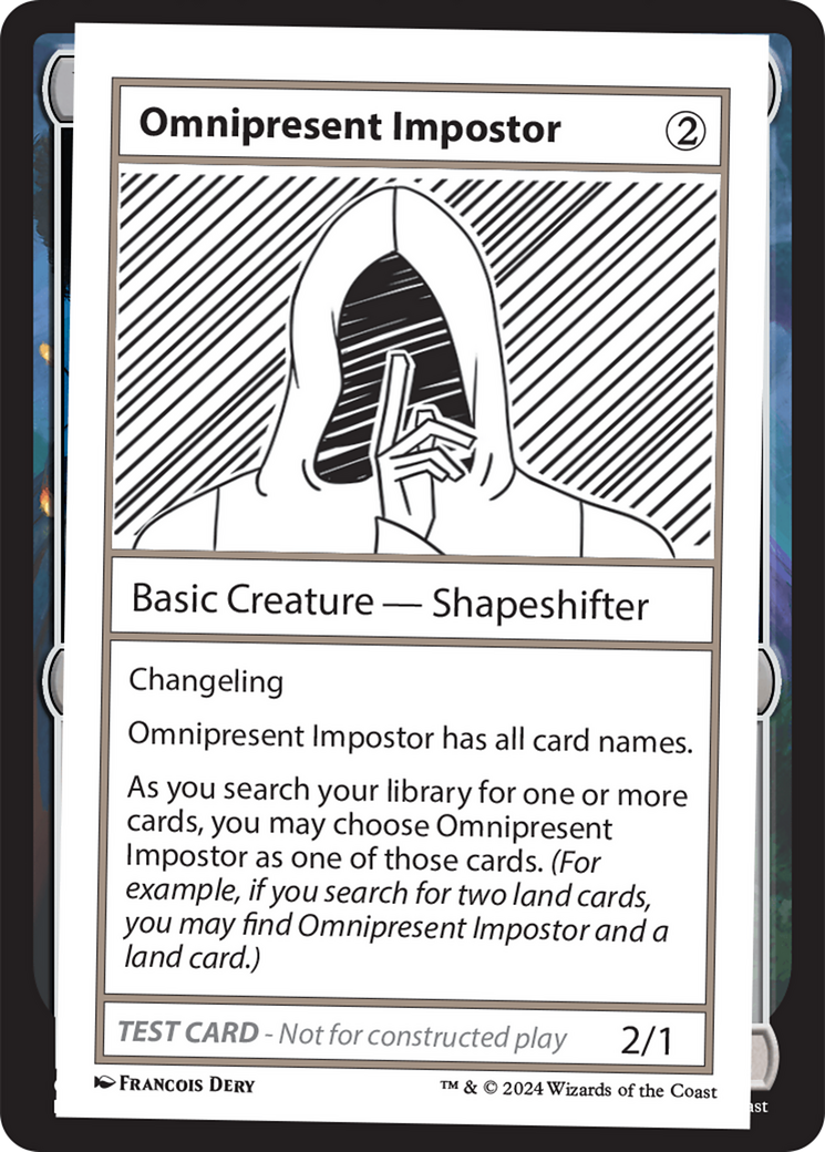 Omnipresent Impostor (MB2-268) - Mystery Booster 2 - Premium MTG Single from Wizards of the Coast - Just $0.30! Shop now at Game Crave Tournament Store
