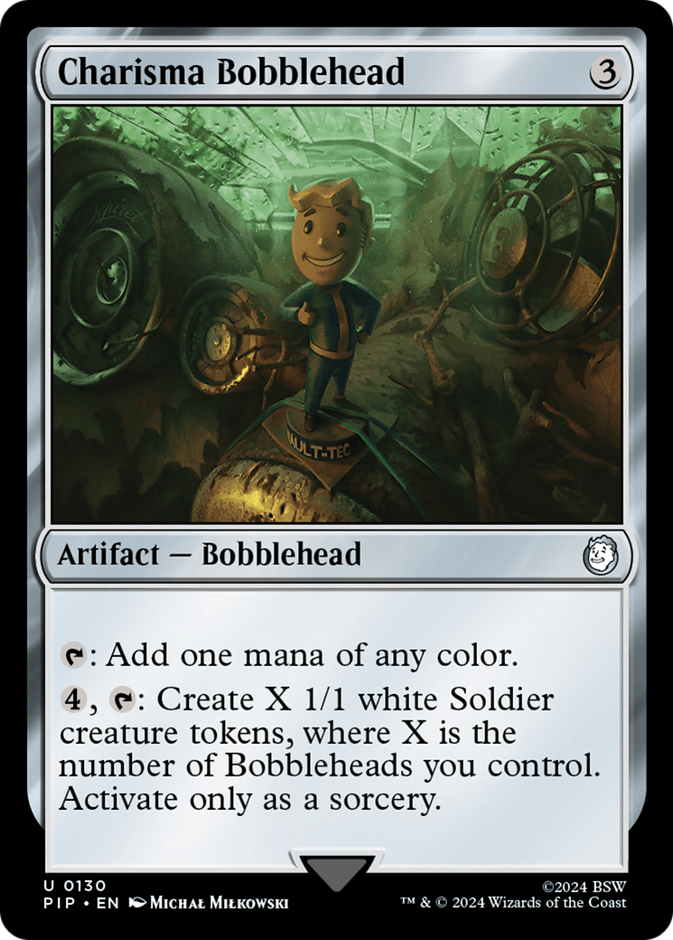 Charisma Bobblehead (PIP-130) - Fallout - Premium MTG Single from Wizards of the Coast - Just $0.35! Shop now at Game Crave Tournament Store