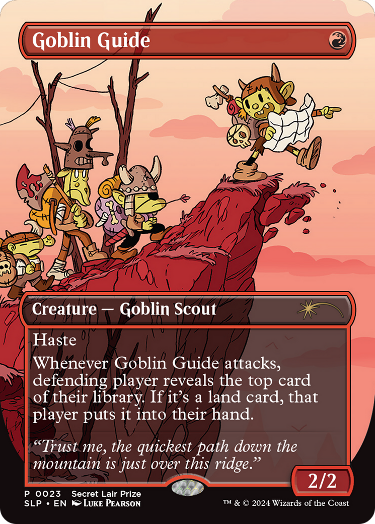 Goblin Guide (SLP-023) - Secret Lair Showdown (Borderless)