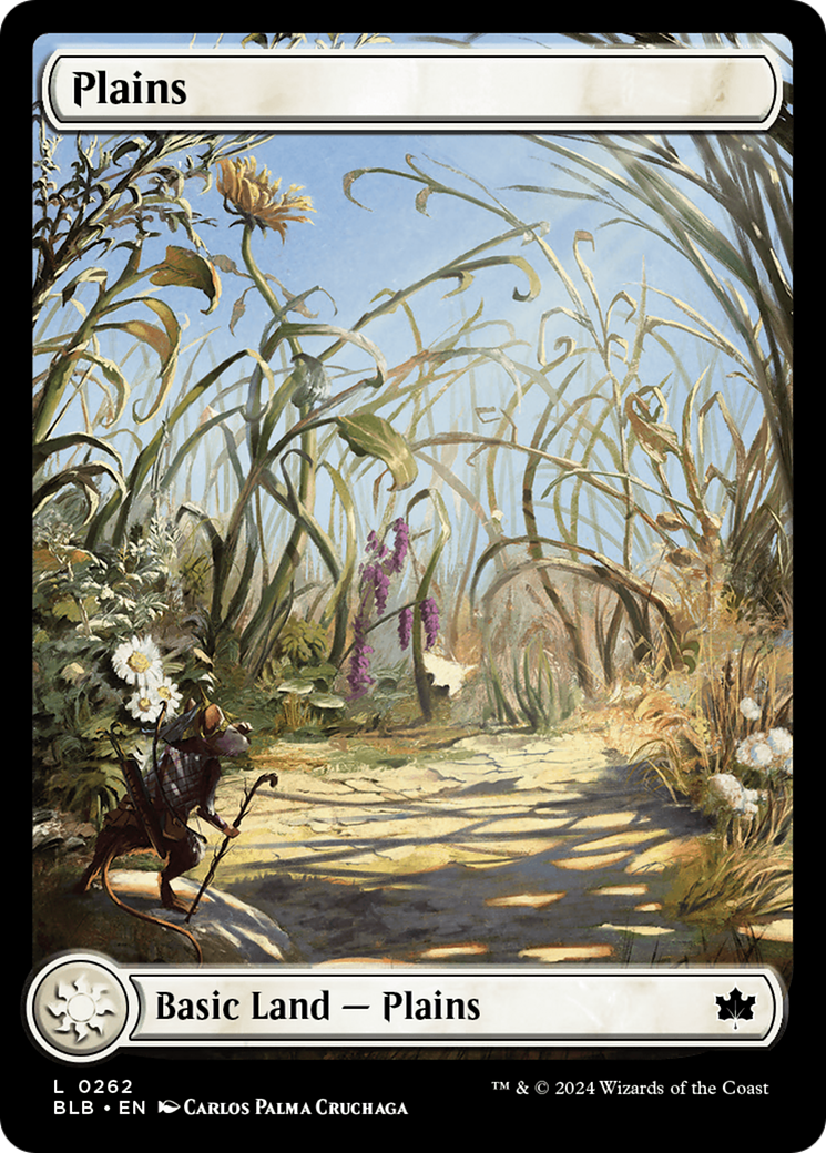 Plains (BLB-262) - Bloomburrow - Premium MTG Single from Wizards of the Coast - Just $0.25! Shop now at Game Crave Tournament Store