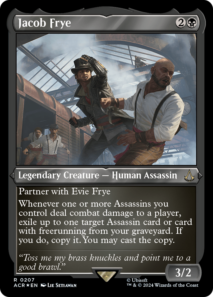 Jacob Frye (ACR-207) - Assassin's Creed Etched Foil - Premium MTG Single from Wizards of the Coast - Just $0.43! Shop now at Game Crave Tournament Store