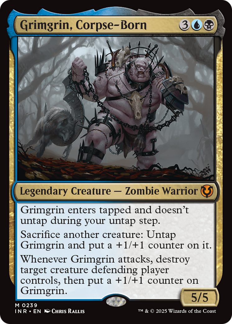 Grimgrin, Corpse-Born (-239) - Innistrad Remastered Foil - Premium MTG Single from Wizards of the Coast - Just $2.84! Shop now at Game Crave Tournament Store