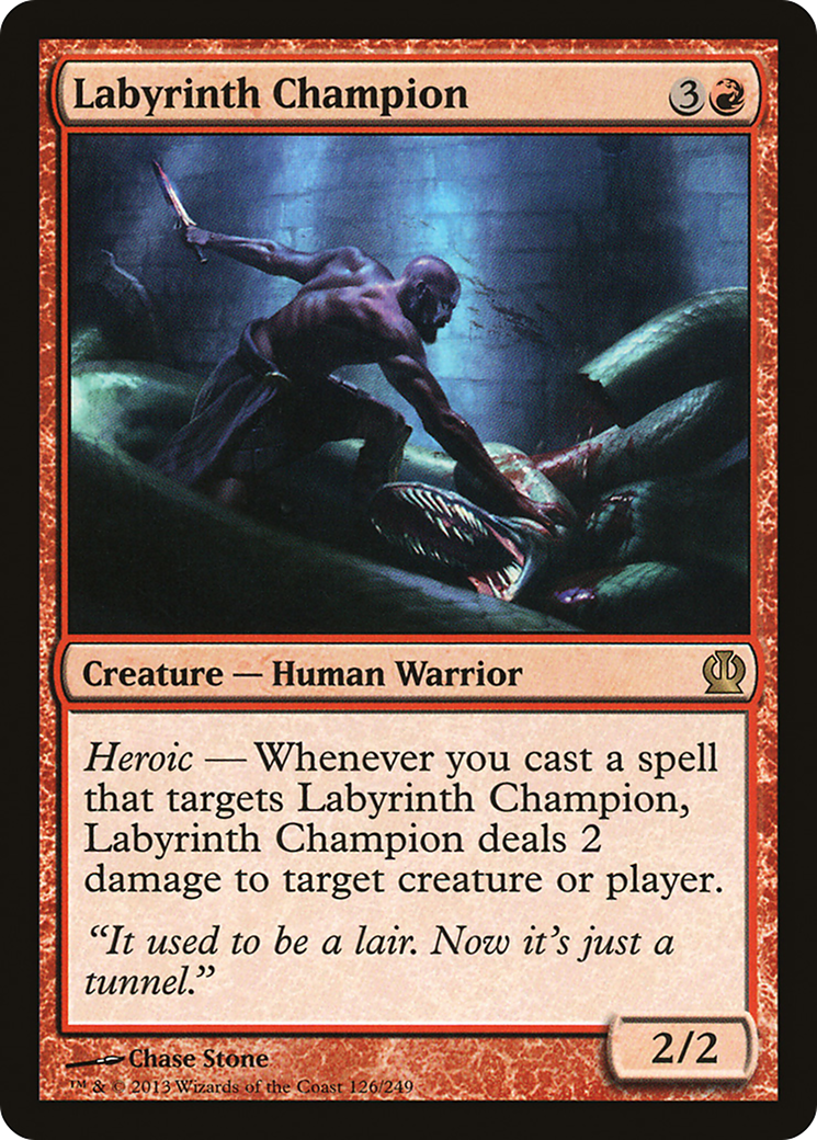 Labyrinth Champion (THS-126) - Theros - Premium MTG Single from Wizards of the Coast - Just $0.08! Shop now at Game Crave Tournament Store