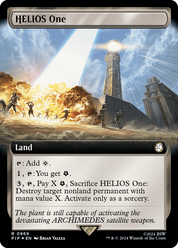 HELIOS One (PIP-969) - Fallout Foil - Premium MTG Single from Wizards of the Coast - Just $4.64! Shop now at Game Crave Tournament Store