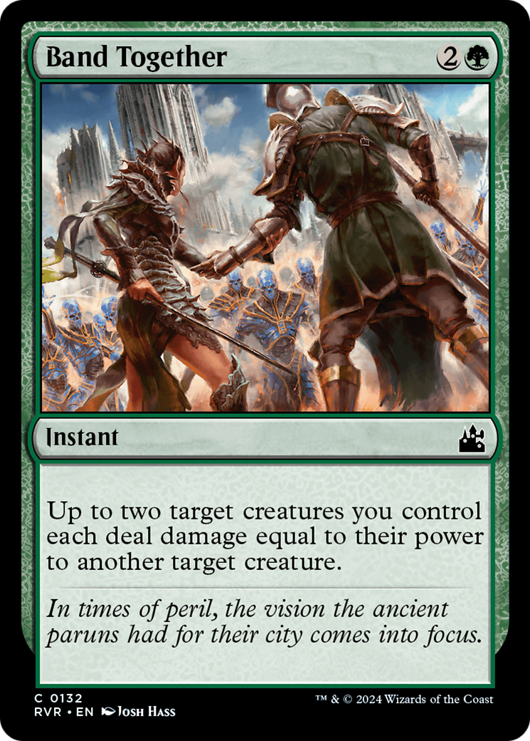 Band Together (RVR-132) - Ravnica Remastered - Premium MTG Single from Wizards of the Coast - Just $0.25! Shop now at Game Crave Tournament Store