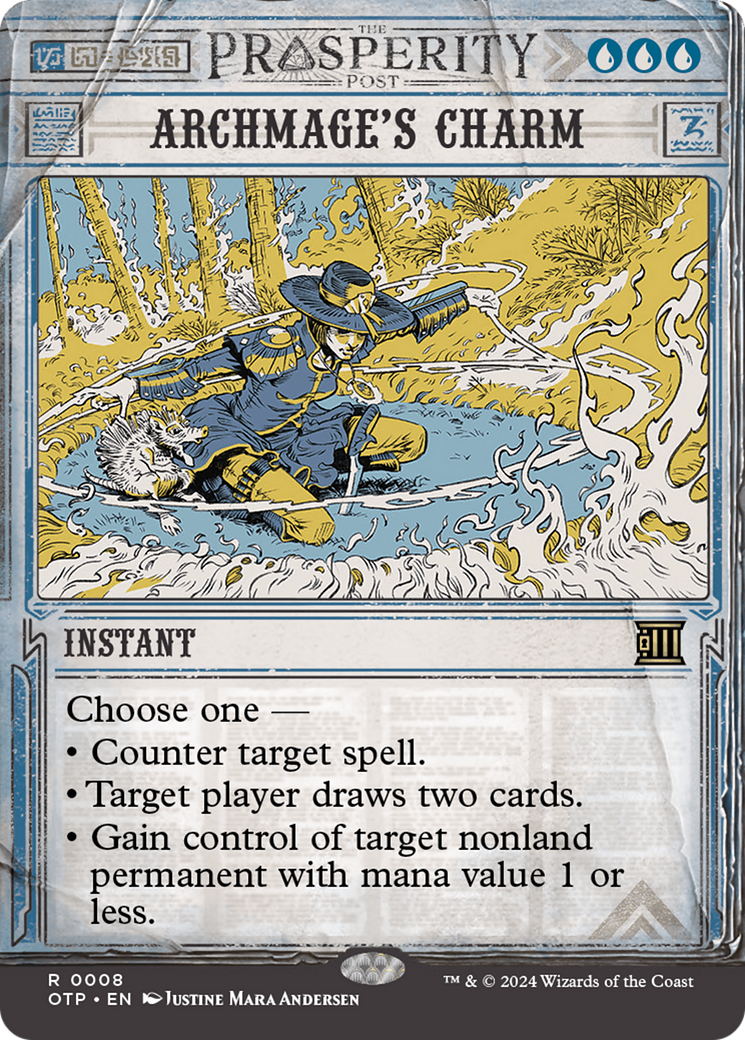 Game Crave Tournament Store - Archmage's Charm (OTP-008) - Breaking News: (Showcase) (Borderless) Game Crave Tournament Store - Archmage's Charm (OTP-008) - Breaking News: (Showcase) (Borderless)