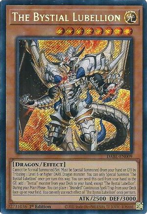 The Bystial Lubellion (DABL-EN009) - Darkwing Blast 1st Edition - Premium Yugioh Single from Konami - Just $20.42! Shop now at Game Crave Tournament Store
