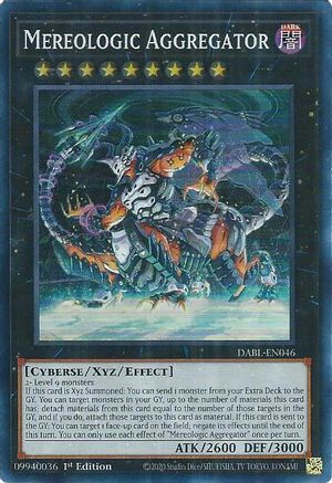 Mereologic Aggregator (DABL-EN046) - Darkwing Blast 1st Edition - Premium Yugioh Single from Konami - Just $2.38! Shop now at Game Crave Tournament Store