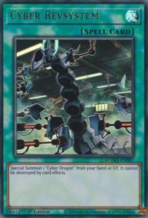 Cyber Revsystem (MAMA-EN087) - Magnificent Mavens 1st Edition - Premium Yugioh Single from Konami - Just $0.58! Shop now at Game Crave Tournament Store