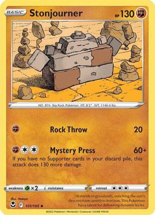 Stonjourner 101/195 - Silver Tempest