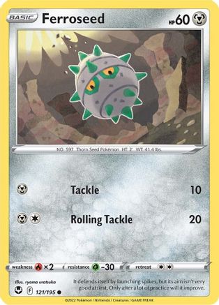 Ferroseed 121/195 - Silver Tempest