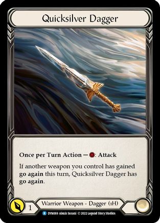 Quicksilver Dagger (DYN069) (DYN069) - Dynasty Cold Foil