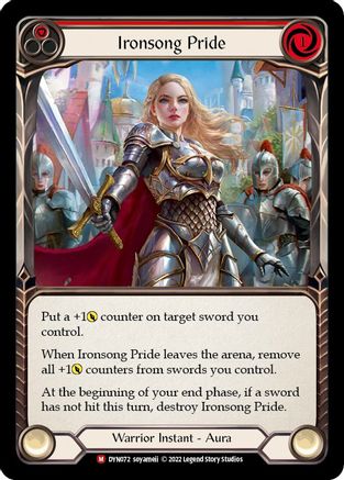 Ironsong Pride (DYN072) - Dynasty Rainbow Foil