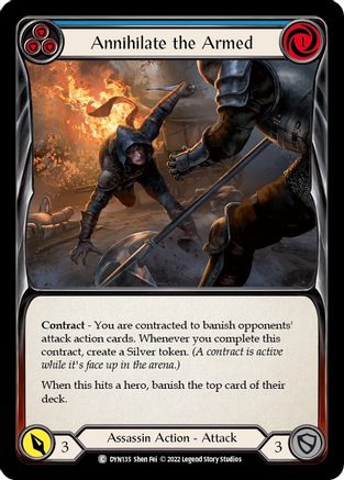 Annihilate the Armed (Blue) (DYN135) - Dynasty