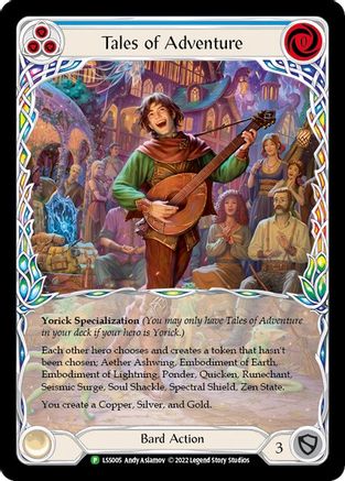 Tales of Adventure (LSS005) - Flesh and Blood: Promo Cards Rainbow Foil