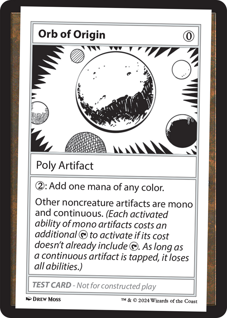Orb of Origin (MB2-370) - Mystery Booster 2 - Premium MTG Single from Wizards of the Coast - Just $0.25! Shop now at Game Crave Tournament Store