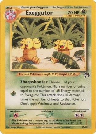 Exeggutor 13/18 - Southern Islands