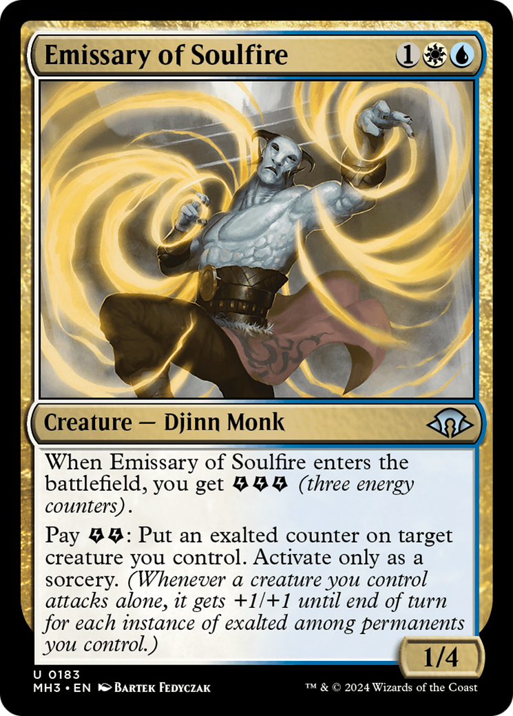 Emissary of Soulfire (MH3-183) - Modern Horizons 3 - Premium MTG Single from Wizards of the Coast - Just $0.25! Shop now at Game Crave Tournament Store