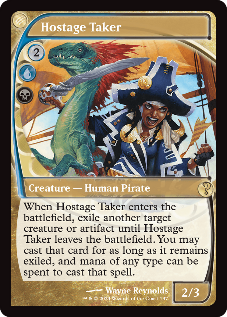 Hostage Taker (MB2-137) - Mystery Booster 2 - Premium MTG Single from Wizards of the Coast - Just $0.69! Shop now at Game Crave Tournament Store