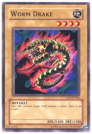 Worm Drake (LON-EN004) - Labyrinth of Nightmare (Worldwide English) Unlimited - Premium Yugioh Single from Konami - Just $0.25! Shop now at Game Crave Tournament Store