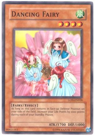 Dancing Fairy (LON-EN038) - Labyrinth of Nightmare (Worldwide English) Unlimited - Premium Yugioh Single from Konami - Just $0.25! Shop now at Game Crave Tournament Store