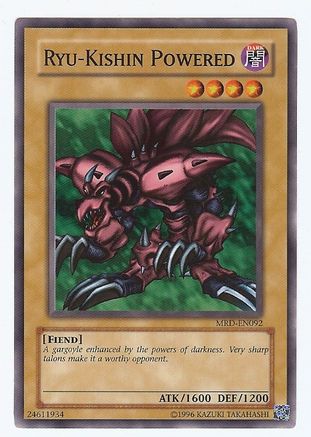 Ryu-Kishin Powered (MRD-EN092) - Metal Raiders (Worldwide English) Unlimited - Premium Yugioh Single from Konami - Just $0.25! Shop now at Game Crave Tournament Store