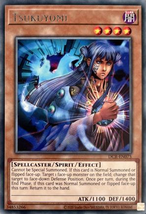 Tsukuyomi (DCR-EN075) - Dark Crisis (Worldwide English) Unlimited - Premium Yugioh Single from Konami - Just $3.36! Shop now at Game Crave Tournament Store