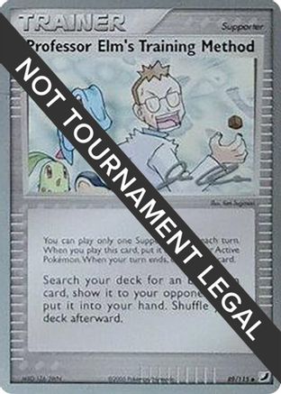 Professor Elm's Training Method - 2006 (Jason Klaczynski) 89 - World Championship Decks