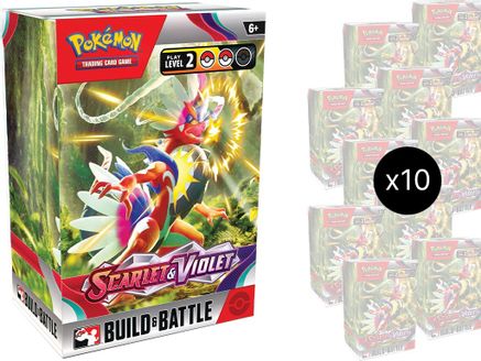 Scarlet & Violet Build and Battle Box Display - SV01 Scarlet & Violet Base Set