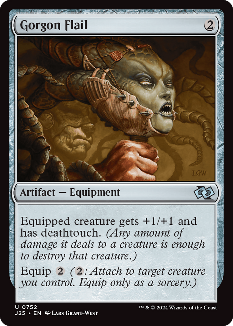 Gorgon Flail (J25-752) - Foundations Jumpstart - Premium MTG Single from Wizards of the Coast - Just $0.31! Shop now at Game Crave Tournament Store