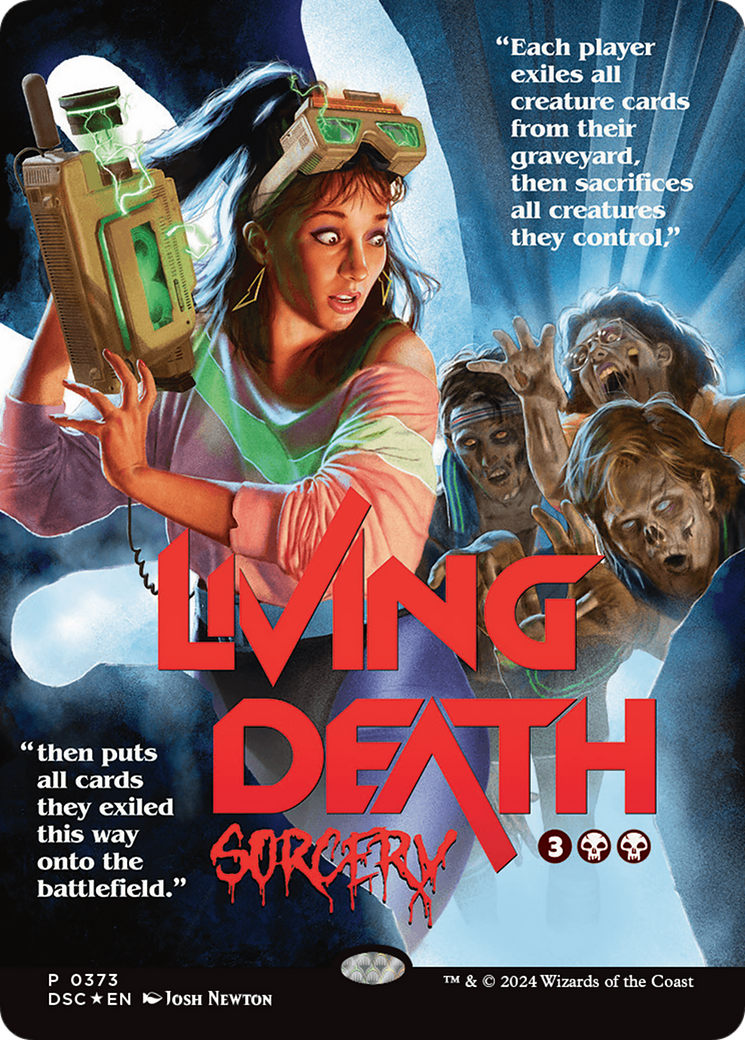 Living Death (DSC-373) - Duskmourn: House of Horror Commander (Borderless) - Premium MTG Single from Wizards of the Coast - Just $5.17! Shop now at Game Crave Tournament Store