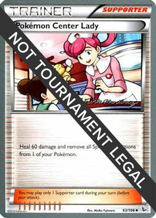Pokemon Center Lady - 2015 (Patrick Martinez) 93 - World Championship Decks