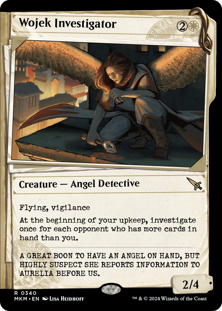 Wojek Investigator (MKM-340) - Murders at Karlov Manor: (Showcase) - Premium MTG Single from Wizards of the Coast - Just $0.26! Shop now at Game Crave Tournament Store