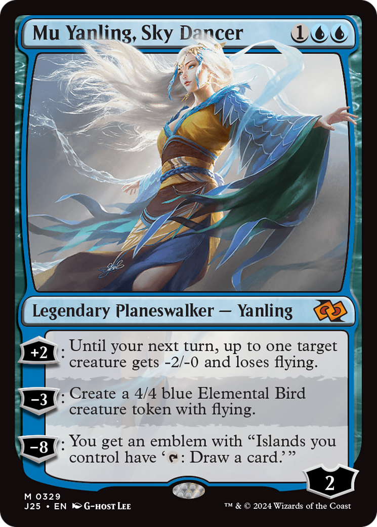 Mu Yanling, Sky Dancer (J25-329) - Foundations Jumpstart - Premium MTG Single from Wizards of the Coast - Just $0.33! Shop now at Game Crave Tournament Store