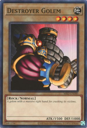 Destroyer Golem (MRD-EN040) - Metal Raiders (25th Anniversary Edition) Unlimited - Premium Yugioh Single from Konami - Just $0.25! Shop now at Game Crave Tournament Store