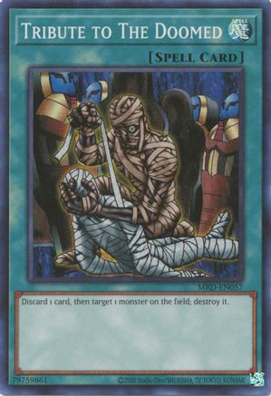 Tribute to The Doomed (MRD-EN057) - Metal Raiders (25th Anniversary Edition) Unlimited - Premium Yugioh Single from Konami - Just $1.62! Shop now at Game Crave Tournament Store