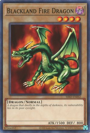 Blackland Fire Dragon (MRD-EN062) - Metal Raiders (25th Anniversary Edition) Unlimited - Premium Yugioh Single from Konami - Just $0.25! Shop now at Game Crave Tournament Store
