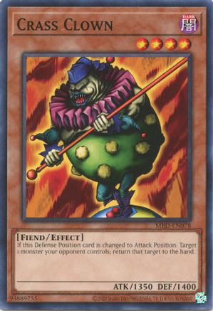 Crass Clown (MRD-EN078) - Metal Raiders (25th Anniversary Edition) Unlimited - Premium Yugioh Single from Konami - Just $0.25! Shop now at Game Crave Tournament Store